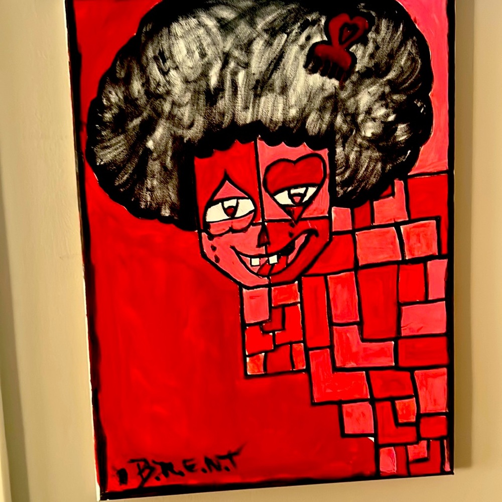 Original one of one art piece done by myself B.r.e.n.t